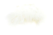 Strung/Blood Quill Marabou - Fl. White