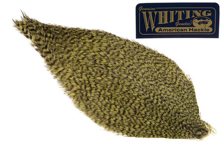 Du tilføjede <b><u>Whiting American Rooster Cape - Grizzly Dark Olive</u></b> til kurven.