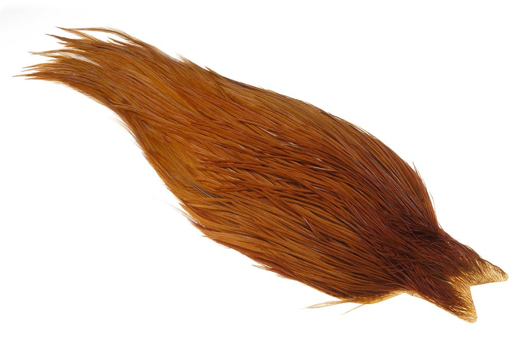 (Gold Grade) Whiting Red Label Dryfly - Barred Dark Ginger
